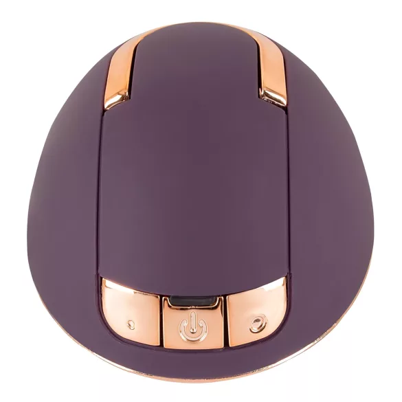 Belou - vibrador rotativo recarregável para vulva - silicone roxo