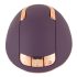 Belou - vibrador rotativo recarregável para vulva - silicone roxo
