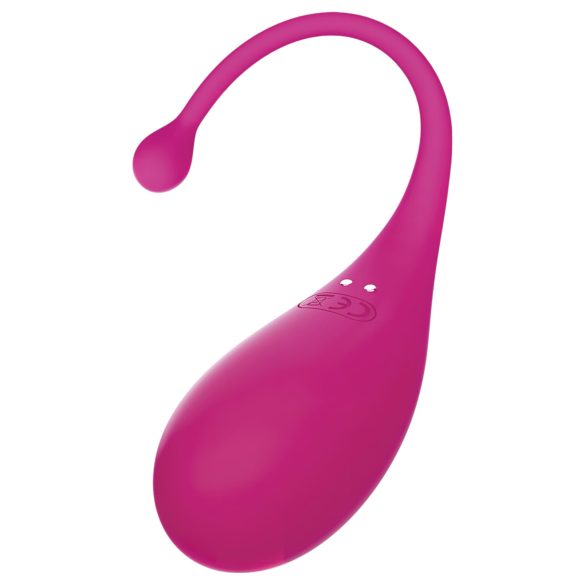 Adrien Lastic Palpitation - vibrador ovo com controle remoto - silicone rosa
