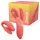 We-Vibe Chorus - vibrador para casais controlado por app (laranja)