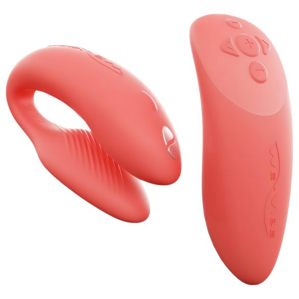 We-Vibe Chorus - vibrador casal recarregável controle app laranja