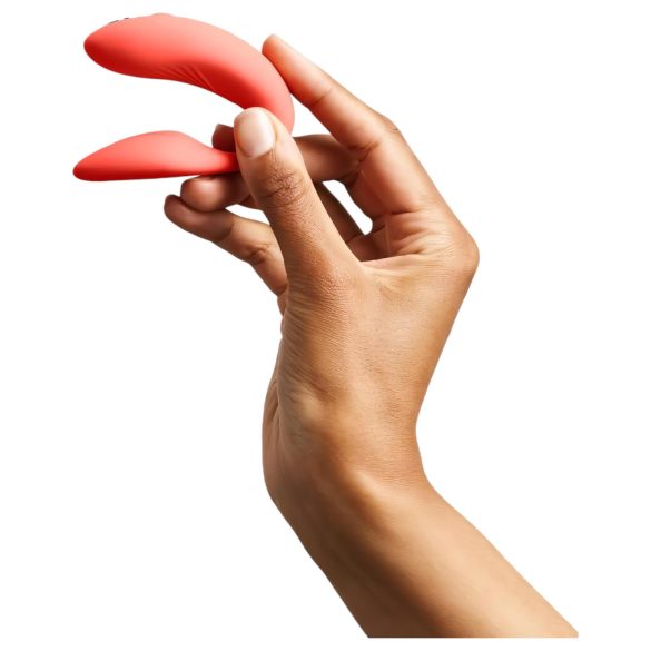 We-Vibe Chorus - vibrador casal recarregável controle app laranja