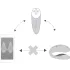 We-Vibe Chorus - vibrador para casais controlado por app (laranja)