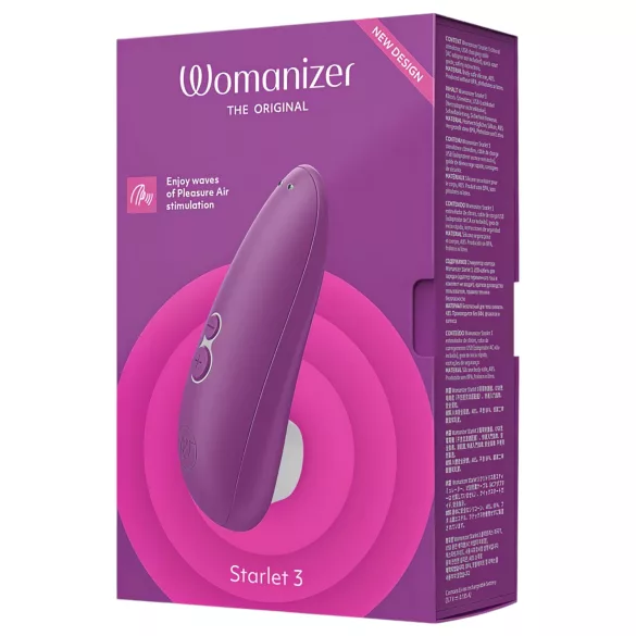 Womanizer Starlet 3 - sugador clitoriano - estimulação por ondas de ar - lilás