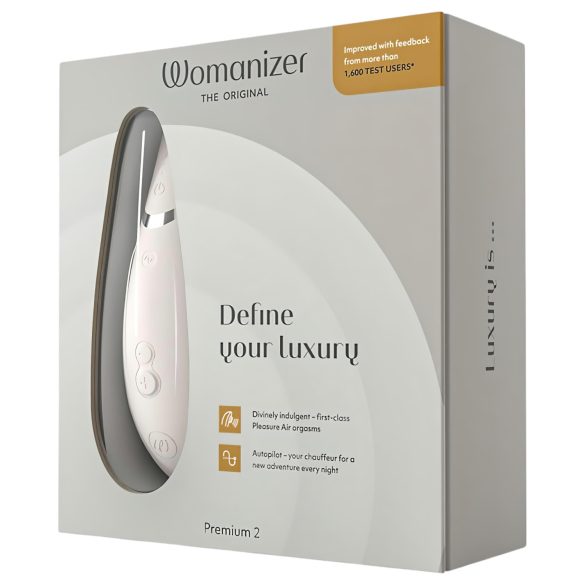 Womanizer - vibrador clitóris sucção - recarregável - branco