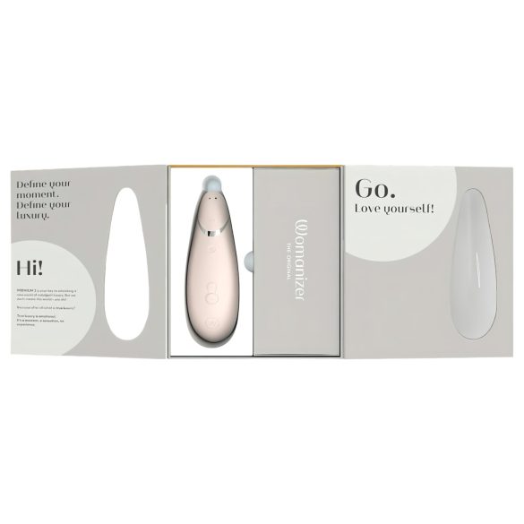 Womanizer - vibrador clitóris sucção - recarregável - branco