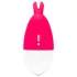 Happyrabbit Knicker - vibrador clitóris recarregável - silicone vermelho