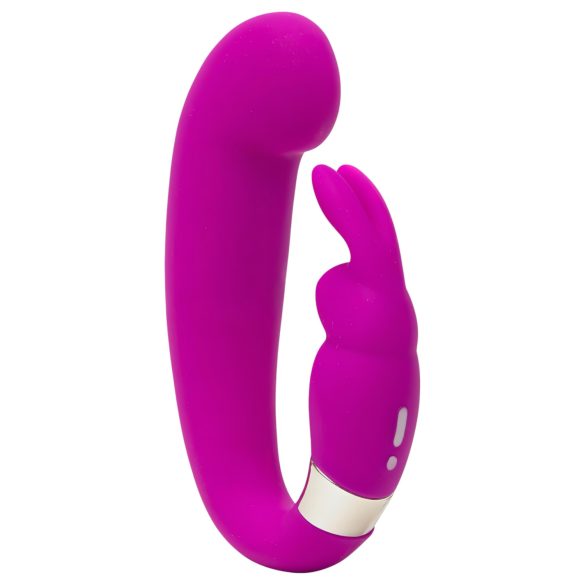 Happyrabbit - vibrador ponto G clitóris recarregável mini - silicone lilás