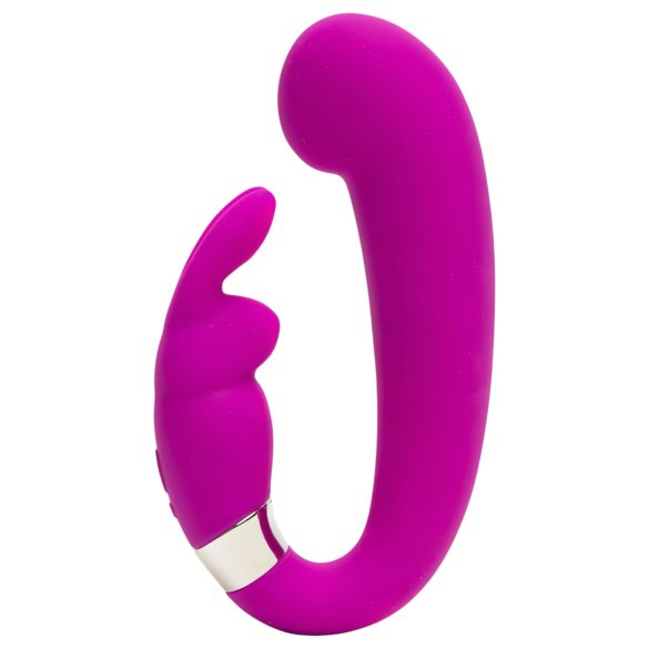 Happyrabbit - vibrador ponto G clitóris recarregável mini - silicone lilás
