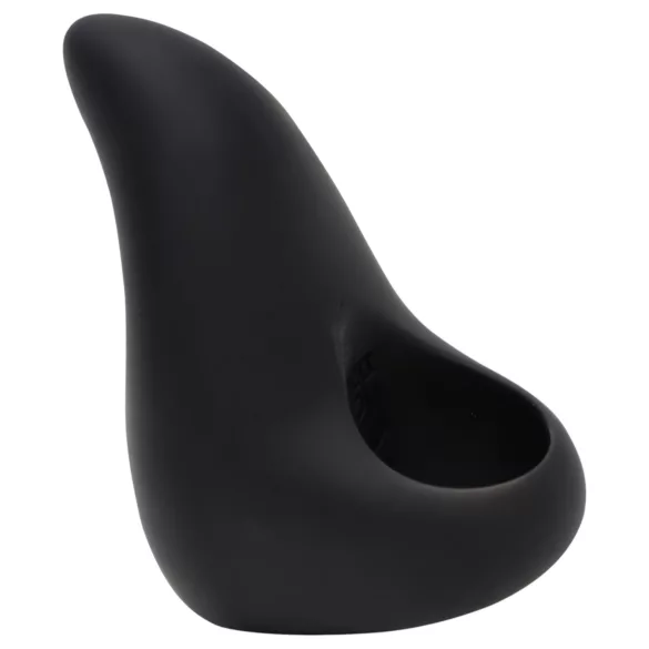 Fifty Shades of Grey - vibrador de dedo - estimulador clitóris - silicone preto