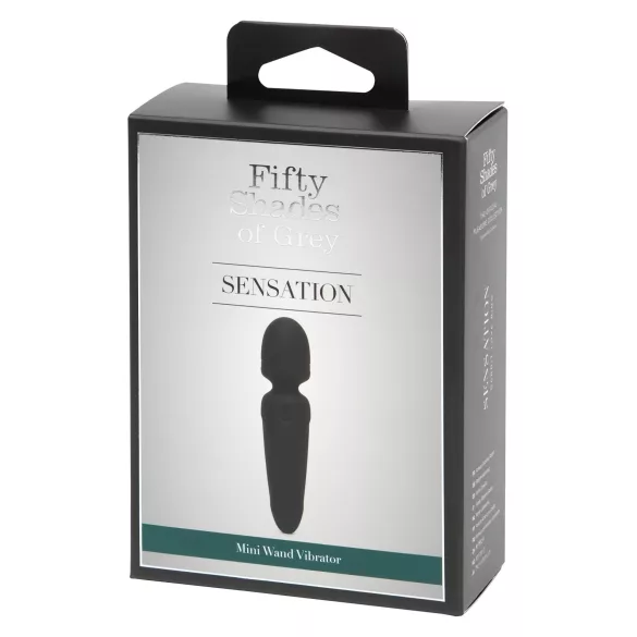 Fifty Shades of Grey - massageador varinha mini - silicone preto