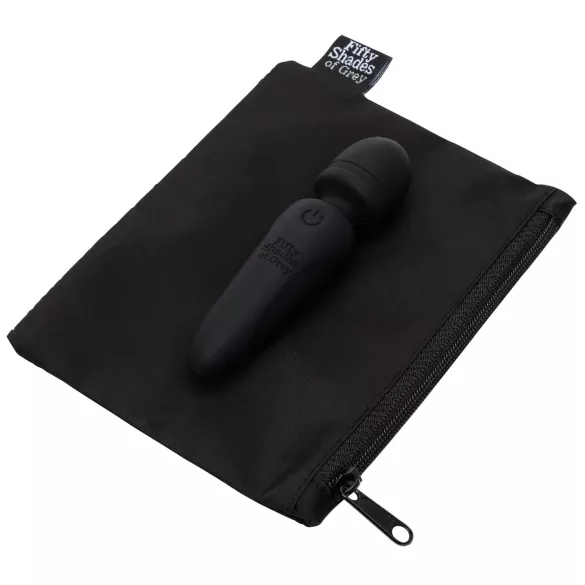 Fifty Shades of Grey - massageador varinha mini - silicone preto