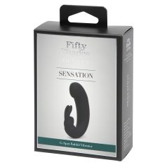   Fifty Shades of Grey - vibrador clitóris com braço - silicone preto