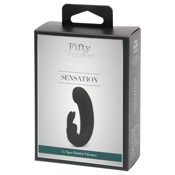 Fifty Shades of Grey - vibrador clitóris com braço - silicone preto
