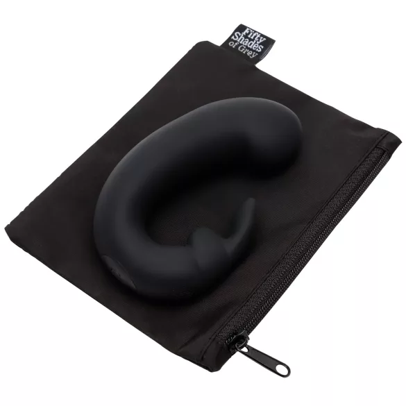 Fifty Shades of Grey - vibrador clitóris com braço - silicone preto