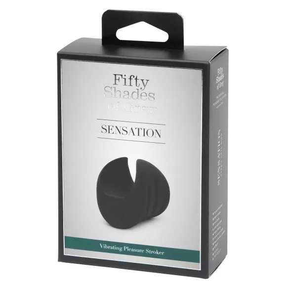 Sensation - vibrador peniano - estimulador de glande - silicone preto