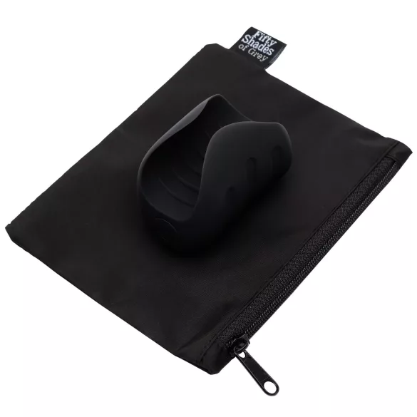 Sensation - vibrador peniano - estimulador de glande - silicone preto