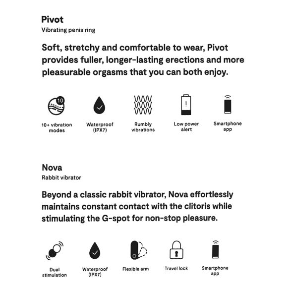 We-Vibe Date Night - vibrador para casal - kit com 2 peças