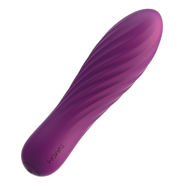 Svakom Tulip - vibrador mini recarregável - roxo