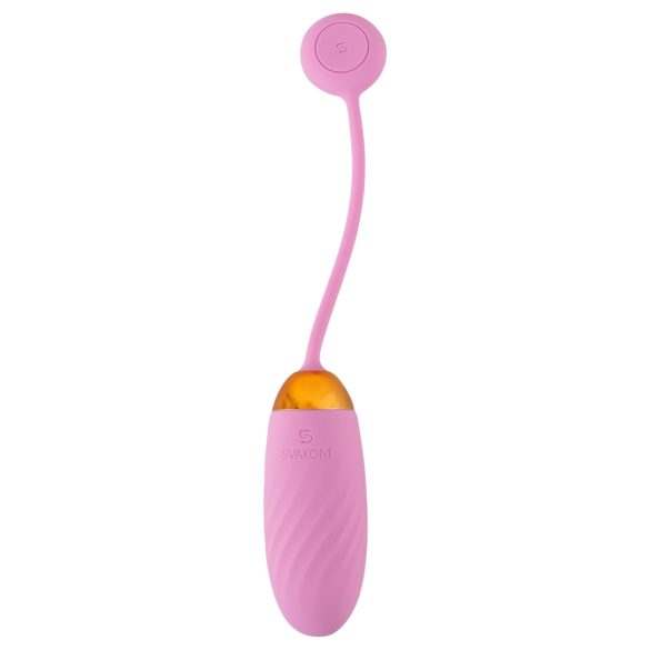 Svakom Ella Neo - vibrador ovo control app - silicone rosa