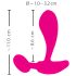 SMILE RC - vibrador ponto G recarregável com controle remoto - silicone rosa
