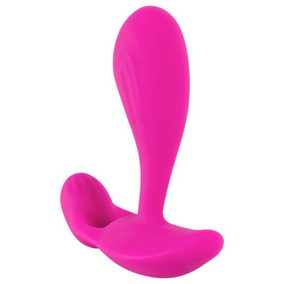 SMILE RC - vibrador ponto G recarregável com controle remoto - silicone rosa