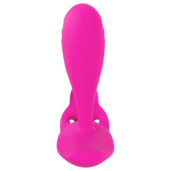 SMILE RC - vibrador ponto G recarregável com controle remoto - silicone rosa