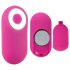 SMILE RC - vibrador ponto G recarregável com controle remoto - silicone rosa