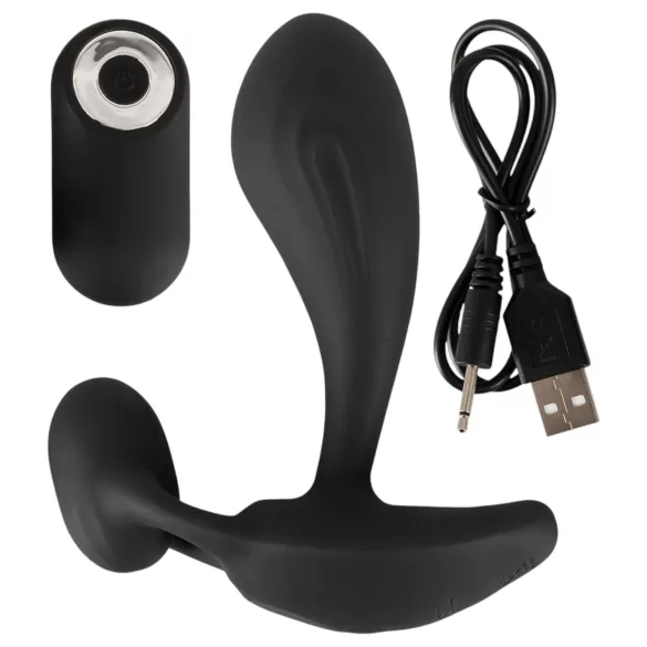 Rebel RC - 2em1 vibrador para próstata (preto)