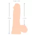 Nature Skin - dildo realista com pele - 20cm - cor natural