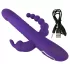 SMILE Triple - vibrador rotativo e pulsante triplo recarregável - silicone lilás