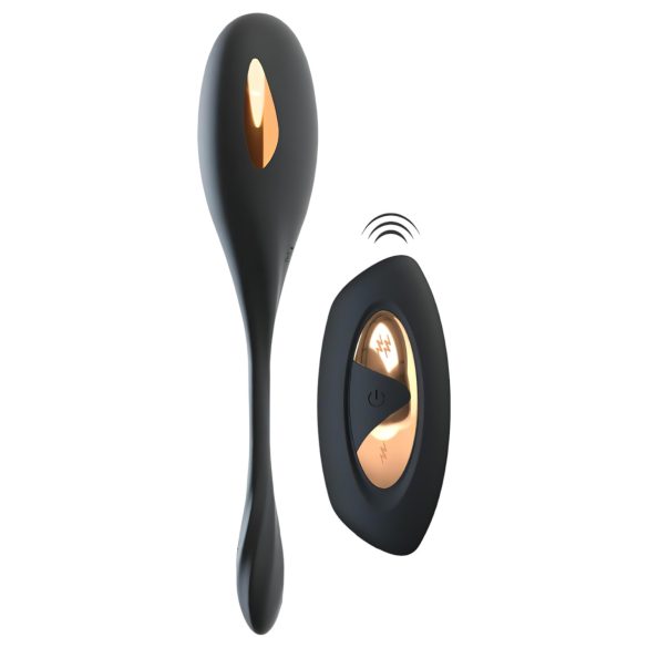 XOUXOU - ovo vibratório elétrico com controle remoto - preto