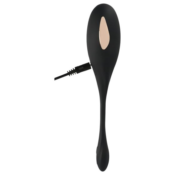 XOUXOU - ovo vibratório elétrico com controle remoto - preto