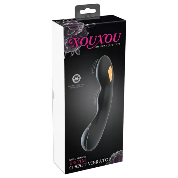 XOUXOU - vibrador ponto G recarregável à prova d'água - preto