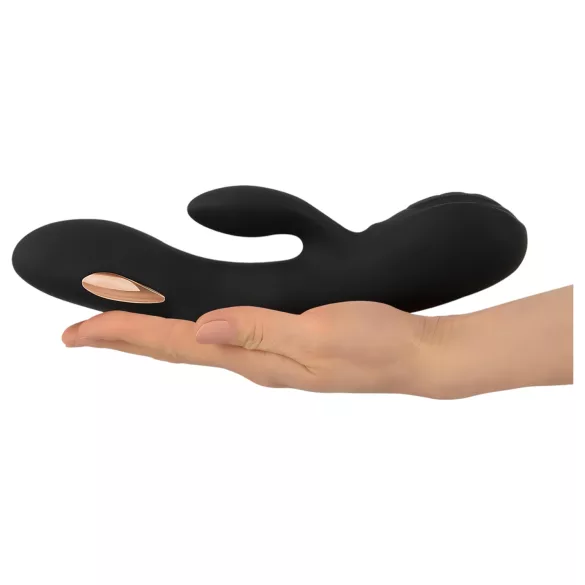 XOUXOU - vibrador clitóris recarregável com braço eletroestimulador preto
