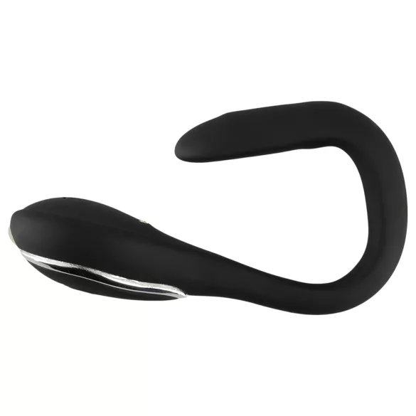 Penis Plug Dilator - dilatador peniano vibratório recarregável 1cm - preto