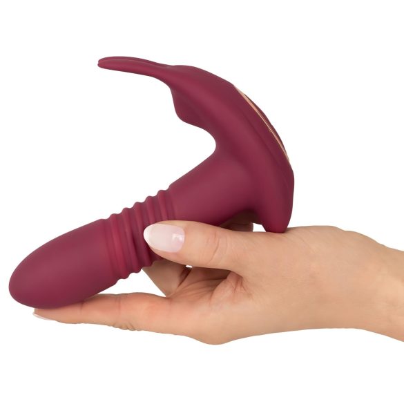 Javida RC - vibrador de clitóris 3 funções rádio (vermelho)