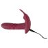 Javida RC - vibrador de clitóris 3 funções rádio (vermelho)