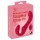 You2Toys - vibrador strapless com controle remoto - vermelho