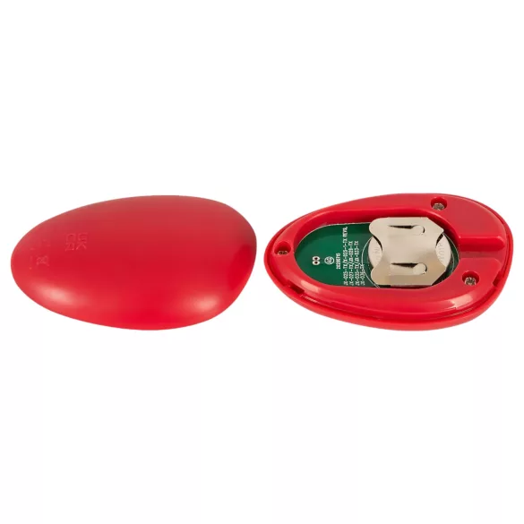 You2Toys - vibrador strapless com controle remoto - vermelho