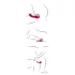You2Toys - vibrador strapless com controle remoto - vermelho