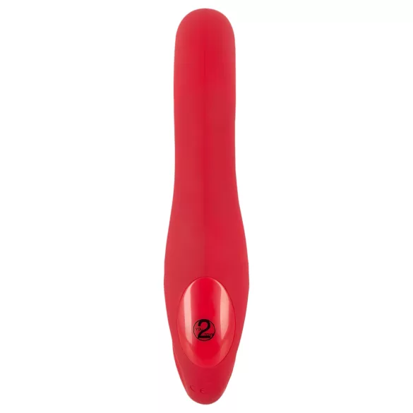You2Toys - vibrador strapless com controle remoto - vermelho