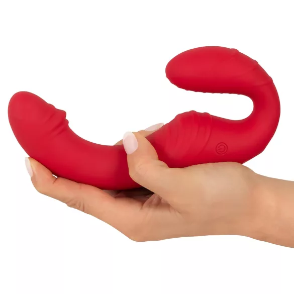 You2Toys - vibrador strapless com controle remoto - vermelho
