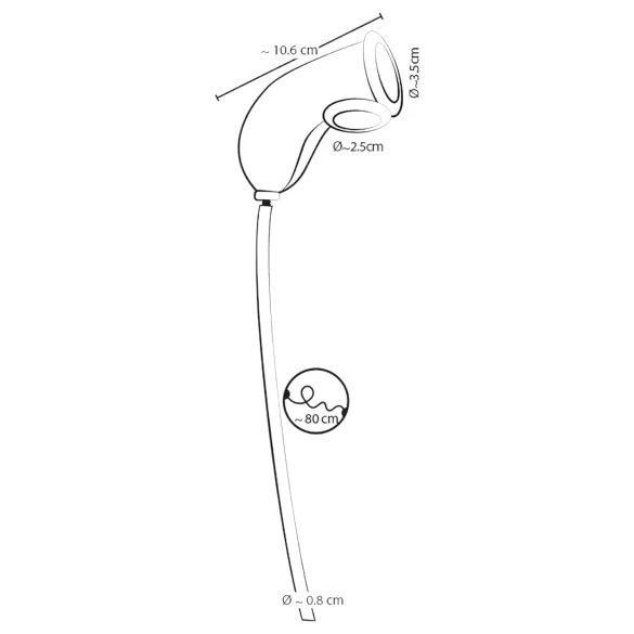 You2Toys Piss Play Sleeve - extensor peniano com tubo de saída (transparente)