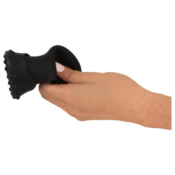 Couples Choice - vibrador massajador recarregável com aquecimento - preto