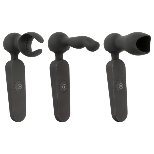 Couples Choice - vibrador massajador recarregável com aquecimento - preto