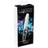 Liaison Straight - vibrador LED recarregável (transparente-branco)