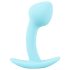 Cuties - plug anal pequeno - silicone - azul 2,6cm