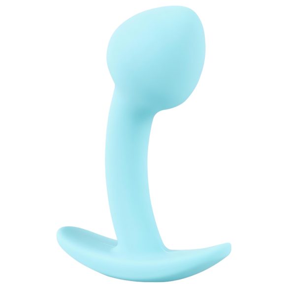 Cuties - plug anal pequeno - silicone - azul 2,6cm