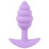 Cuties - plug anal mini - silicone - roxo 2,8cm